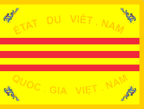 [Vietnamese National Army flag]